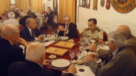 Gorla, Gavaldá, Vilella, el Cnel.López Blanco, Anello, Cosentino.